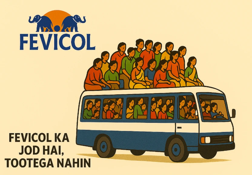 Fevicol Ka Jod Hai, Tootega Nahin.